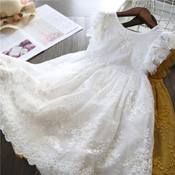 girl's dresses baby kids girls fashion sleeve bow flower lace party dress princess, Red;yellow
girl's dresses baby kids girls fashion sleeve bow flower lace party dress princess, Red;yellow