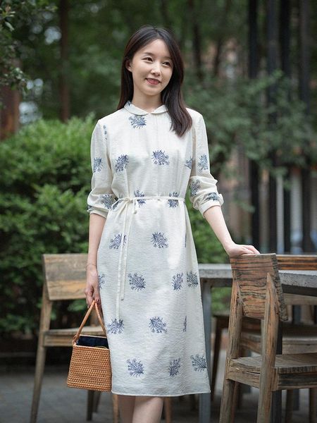 casual dresses cynthia women embroidery female vintage floral-printed long-sleeve o-neck bow-tie waisted autumn spring, Black;gray
casual dresses cynthia women embroidery female vintage floral-printed long-sleeve o-neck bow-tie waisted autumn spring, Black;gray