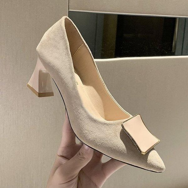 dress shoes suede square buckle wedding party heels women pumps n shallow pointed toe strange style high zapatos mujer, Black
dress shoes suede square buckle wedding party heels women pumps n shallow pointed toe strange style high zapatos mujer, Black