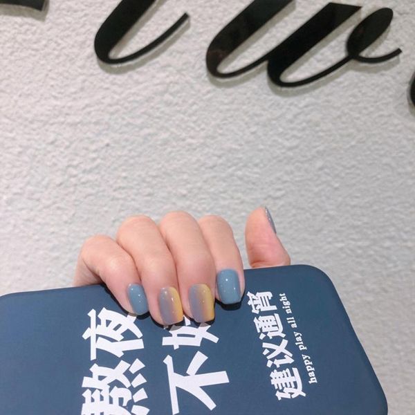 false nails 24pcs detachable short gradient round head wearable fake full cover artificial nail tips manicure tool, Red;gold
false nails 24pcs detachable short gradient round head wearable fake full cover artificial nail tips manicure tool, Red;gold