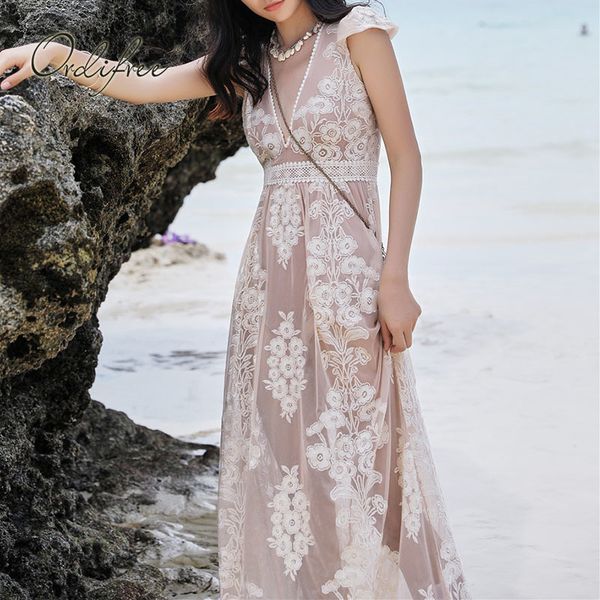 summer vintage women embroidery maxi floral embroidered long beach dress 210415, Black;gray
summer vintage women embroidery maxi floral embroidered long beach dress 210415, Black;gray