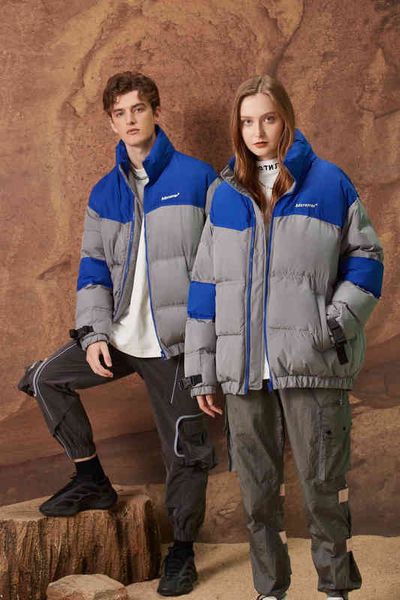 ader error autumn/winter 1:1 et korean men and women coupl thick color matching down coat unisex, Black;white
ader error autumn/winter 1:1 et korean men and women coupl thick color matching down coat unisex, Black;white