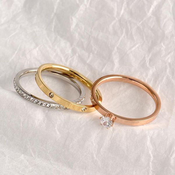 wedding rings stainless steel no fade three-piece ring set lady cold wind ins niche design light luxury temperament tail, Slivery;golden
wedding rings stainless steel no fade three-piece ring set lady cold wind ins niche design light luxury temperament tail, Slivery;golden