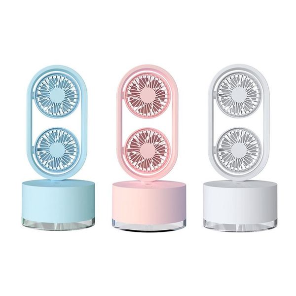 electric fans tabledouble head humidifier air cooling rotatable wide angle adjust portable usb desk cooler
electric fans tabledouble head humidifier air cooling rotatable wide angle adjust portable usb desk cooler