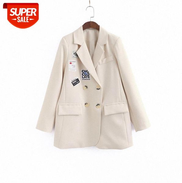 li zhiqi letter labeling design sense british style loose small middle-length western jacket female 110476 #am4o, Black;gray
li zhiqi letter labeling design sense british style loose small middle-length western jacket female 110476 #am4o, Black;gray