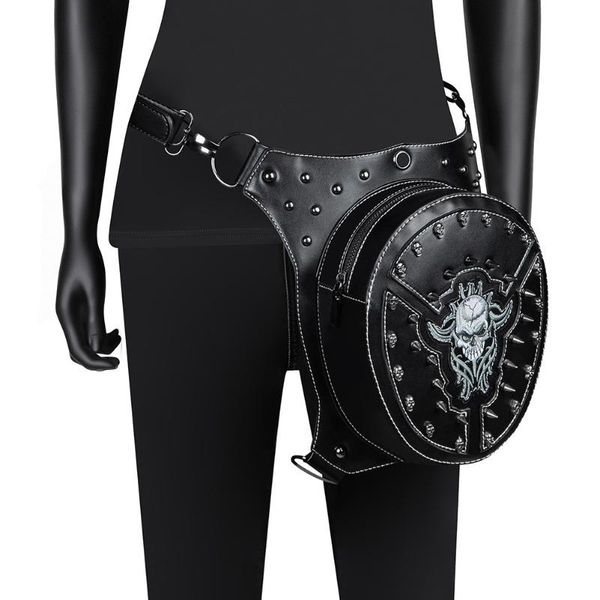 waist bags gothic punk rivet men steampunk drop leg bag motorcycle hip belt pack multifunctionwomen skull shoulder crossbody
waist bags gothic punk rivet men steampunk drop leg bag motorcycle hip belt pack multifunctionwomen skull shoulder crossbody