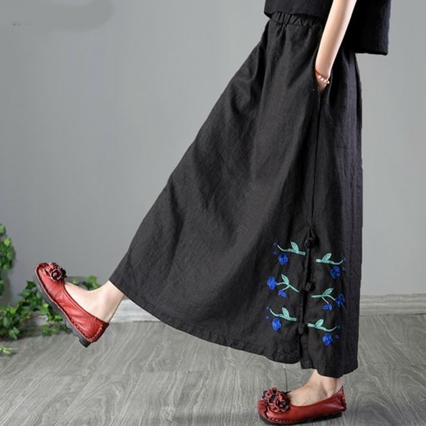 2021 new cotton linen embroidery women skirt ethnic style high waist loose skirts womens vintage midi mori girl skirts 11741, Red
2021 new cotton linen embroidery women skirt ethnic style high waist loose skirts womens vintage midi mori girl skirts 11741, Red