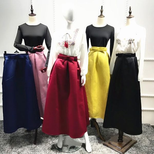 skirts fashion women's tutu skirt bow long ball gown princess elegant modest muslim bottoms ankle-length party islamic clothing, Black
skirts fashion women's tutu skirt bow long ball gown princess elegant modest muslim bottoms ankle-length party islamic clothing, Black