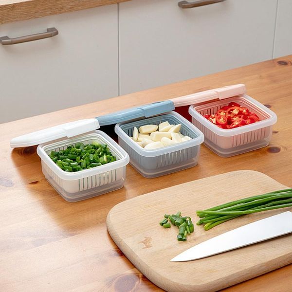 storage bottles & jars 1pcs drain sealed box garlic onion refrigerator fresh kitchen accessories organizer round ginger
storage bottles & jars 1pcs drain sealed box garlic onion refrigerator fresh kitchen accessories organizer round ginger