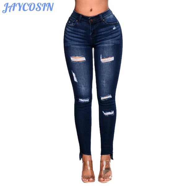 women's jeans jaycosin women clothes stretch slim skinny denim trousers ladies fashion vintage hole ripped pencil femme 2021, Blue
women's jeans jaycosin women clothes stretch slim skinny denim trousers ladies fashion vintage hole ripped pencil femme 2021, Blue