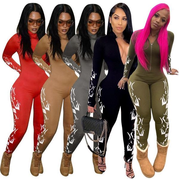 activewear sporty pattern print skinny jumpsuit women casual deep v neck long sleeve bandage romper streetwaer zipper bodysuits women's, Black;white
activewear sporty pattern print skinny jumpsuit women casual deep v neck long sleeve bandage romper streetwaer zipper bodysuits women's, Black;white