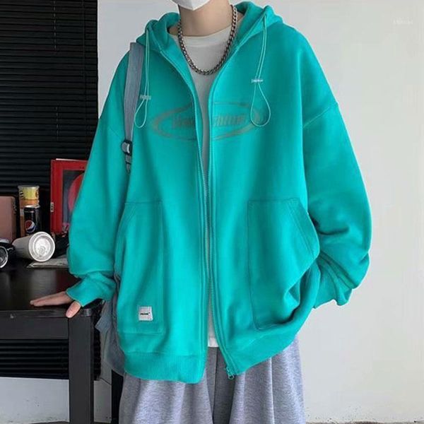 men's hoodies & sweatshirts zottsoz harajuku casual korean hooded zipper jackets letter print hoodie coats loose hip hop streetwear men, Black
men's hoodies & sweatshirts zottsoz harajuku casual korean hooded zipper jackets letter print hoodie coats loose hip hop streetwear men, Black