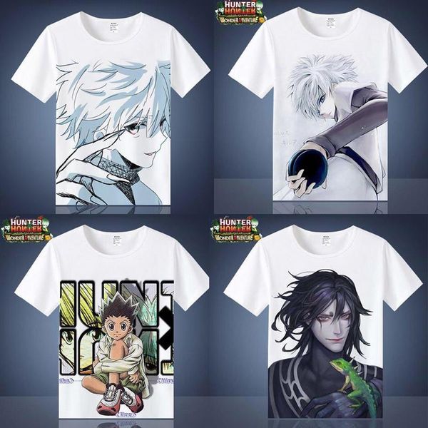 women's t-shirt anime x tshirt men women summer short sleeve killua gon cosplay tee shirt manga camisas, White
women's t-shirt anime x tshirt men women summer short sleeve killua gon cosplay tee shirt manga camisas, White
