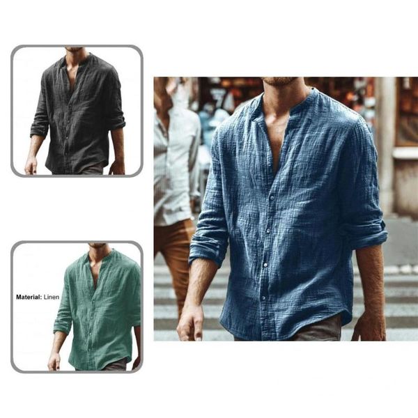 men's casual shirts quick dry stylish pleated men shirt stand collar oversized for dating, White;black
men's casual shirts quick dry stylish pleated men shirt stand collar oversized for dating, White;black