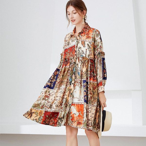 casual dresses superaen plus size 2021 autumn satin print single breasted loose a-line knee-length for women, Black;gray
casual dresses superaen plus size 2021 autumn satin print single breasted loose a-line knee-length for women, Black;gray