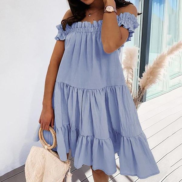 casual dresses flowy 2021 women's dress loose breathable bohemian female beach style sundress woman vestido, Black;gray
casual dresses flowy 2021 women's dress loose breathable bohemian female beach style sundress woman vestido, Black;gray