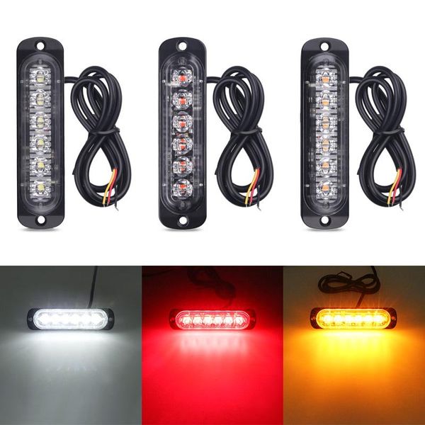 emergency lights 6 led truck warning light signal car suv vehicle motorcycle strobe 12-24v universal ultra-thin tacoma
emergency lights 6 led truck warning light signal car suv vehicle motorcycle strobe 12-24v universal ultra-thin tacoma