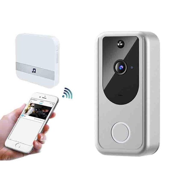 doorbells 720p wifi smart doorbell wireless home video intercom voice remote monitor camera night vision pir motion detector door bell
doorbells 720p wifi smart doorbell wireless home video intercom voice remote monitor camera night vision pir motion detector door bell