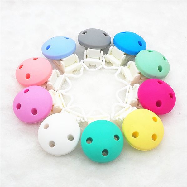 pacifiers# chenkai 10pcs silicone round teether clips diy baby pacifier dummy chain holder soother nursing jewelry toy plastic 9lvj
pacifiers# chenkai 10pcs silicone round teether clips diy baby pacifier dummy chain holder soother nursing jewelry toy plastic 9lvj