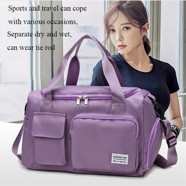 duffel bags gym bag dry and wet separation female nylon waterproof large capacity swimming male travel yoga
duffel bags gym bag dry and wet separation female nylon waterproof large capacity swimming male travel yoga