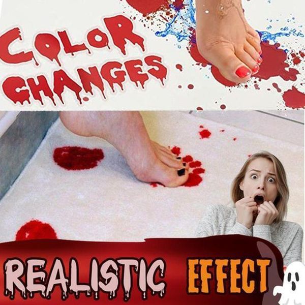 carpets halloween bloody color changing bath mat sheet turns red wet scare your friends footprint non-slip rug
carpets halloween bloody color changing bath mat sheet turns red wet scare your friends footprint non-slip rug