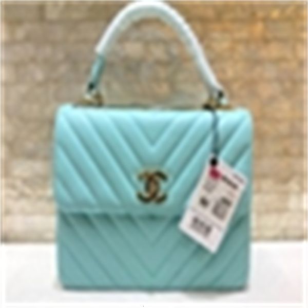 sky blue sheepskin sandwich v-shaped crossbody bag a92236 women handbags iconic bags handles shoulder bags totes cross body bag