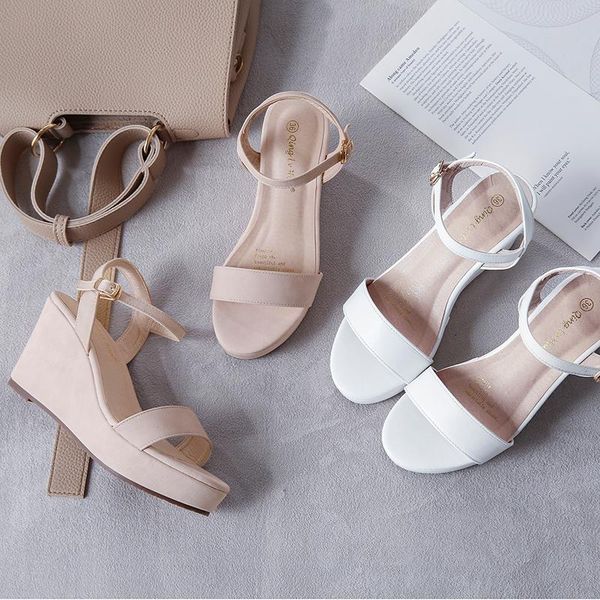 summer woman's shoes fashion female sandals open toe high heels(8cm) wedge woman pumps ol flock oulyyyogo dress, Black
summer woman's shoes fashion female sandals open toe high heels(8cm) wedge woman pumps ol flock oulyyyogo dress, Black