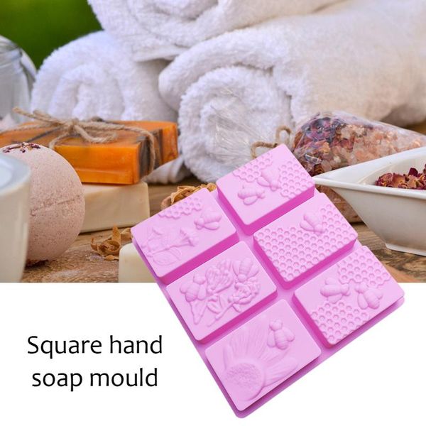 soap silicone fondant mould 6 holes handmade maker cake decorating pudding cupcake muffin candle baking tray mold craft tools
soap silicone fondant mould 6 holes handmade maker cake decorating pudding cupcake muffin candle baking tray mold craft tools
