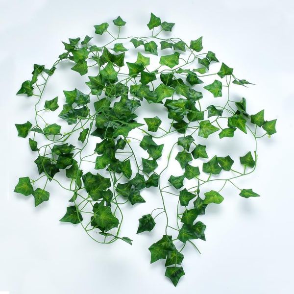 decorative flowers & wreaths 2.4m home decor artificial ivy leaf garland plants vine fake foliage creeper green wreath party wedding decorat
decorative flowers & wreaths 2.4m home decor artificial ivy leaf garland plants vine fake foliage creeper green wreath party wedding decorat