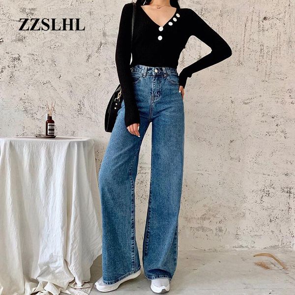 women's jeans women high waisted wide leg straight pants boyfriend jean streetwear woman trousers vaqueros 2021, Blue
women's jeans women high waisted wide leg straight pants boyfriend jean streetwear woman trousers vaqueros 2021, Blue