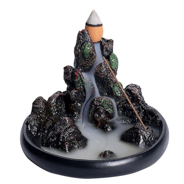 fragrance lamps ceramic backflow censer rockery incense burning cone furnace diffuser holder rock garden home decor
fragrance lamps ceramic backflow censer rockery incense burning cone furnace diffuser holder rock garden home decor
