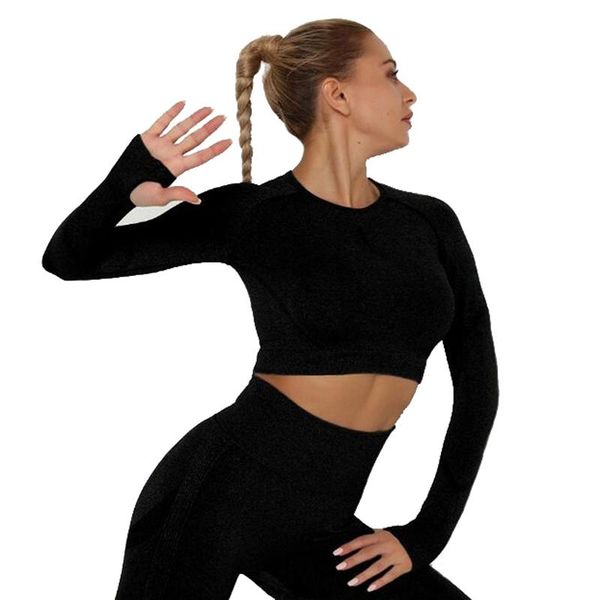 yoga outfits seamless running crop women long sleeve fitness shirts gym workout vital sports with thumb hole sportswear, White;red
yoga outfits seamless running crop women long sleeve fitness shirts gym workout vital sports with thumb hole sportswear, White;red