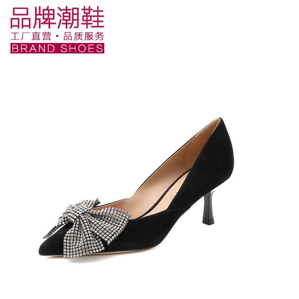 luxury dress shoes sigatu 2021 autumn sweet bow pointed thin high heels wedding single women's sho 9nw63cq, Black
luxury dress shoes sigatu 2021 autumn sweet bow pointed thin high heels wedding single women's sho 9nw63cq, Black