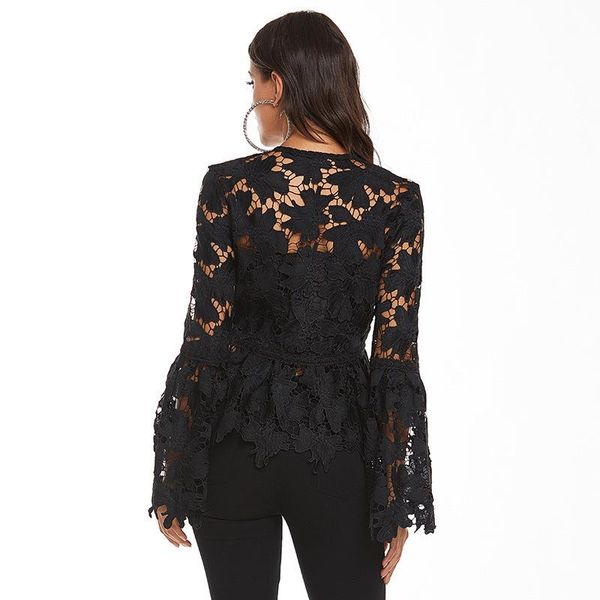 women's blouses & shirts women boho long sleeve floral lace white hollow outsummer beach elegant shirt harajuku femme clothes party
women's blouses & shirts women boho long sleeve floral lace white hollow outsummer beach elegant shirt harajuku femme clothes party