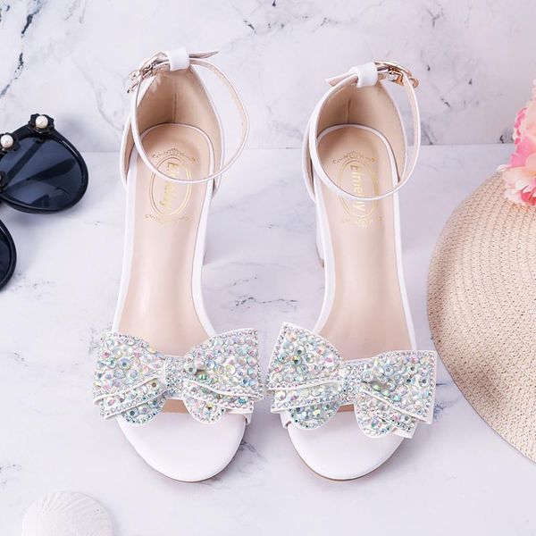 junior high school students thick heel open toe white female sandals a word buckle wristband rhinestone butterfly bow shoes, Black
junior high school students thick heel open toe white female sandals a word buckle wristband rhinestone butterfly bow shoes, Black