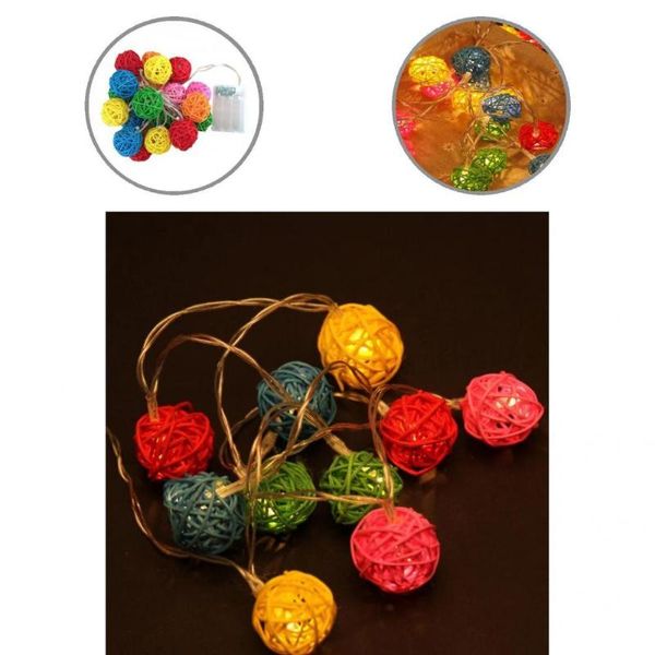 party decoration home rattan ball string light romantic soft high-quality colorful holiday lamp
party decoration home rattan ball string light romantic soft high-quality colorful holiday lamp