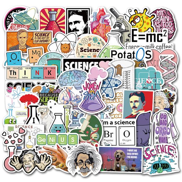 50Pcs/set Chemical Programming Stickers New Waterproof Science Experiment Diy Laptop PC Decor Sticker
50Pcs/set Chemical Programming Stickers New Waterproof Science Experiment Diy Laptop PC Decor Sticker