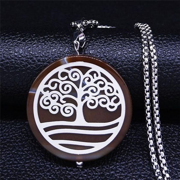 natural stone stainless steel chain necklaces for women silver color tree of life long jewelry colier femme nxs04 pendant
natural stone stainless steel chain necklaces for women silver color tree of life long jewelry colier femme nxs04 pendant