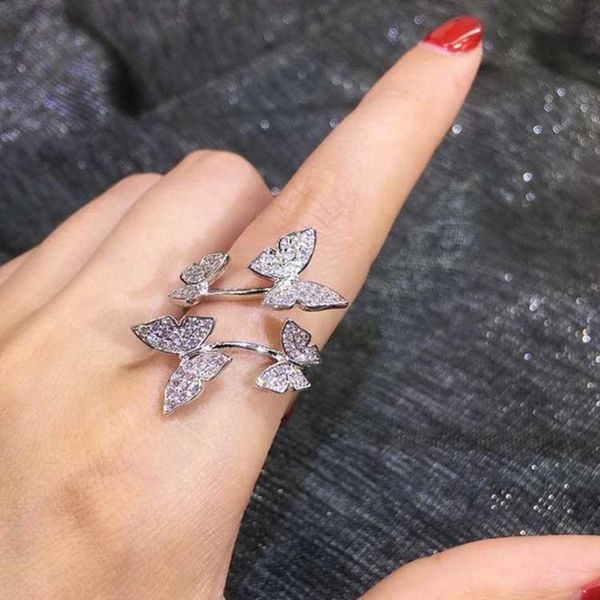 cluster rings girl fashion rhinestone ring jewelry butterfly gold silver color inlaid zircon opening adjustable women's index finger, Golden;silver
cluster rings girl fashion rhinestone ring jewelry butterfly gold silver color inlaid zircon opening adjustable women's index finger, Golden;silver