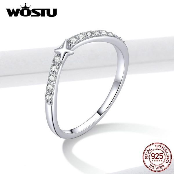 cluster rings wostu sparkling zircon star ring 925 sterling silver wedding engagement finger for women fashion jewelry fnr112, Golden;silver
cluster rings wostu sparkling zircon star ring 925 sterling silver wedding engagement finger for women fashion jewelry fnr112, Golden;silver