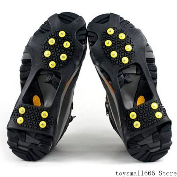 24 hours shipping ice snow grips cleat over shoes 10 steel studs ice cleats boot rubber spikes anti-slip snow ski gripper ice climbing footw
24 hours shipping ice snow grips cleat over shoes 10 steel studs ice cleats boot rubber spikes anti-slip snow ski gripper ice climbing footw