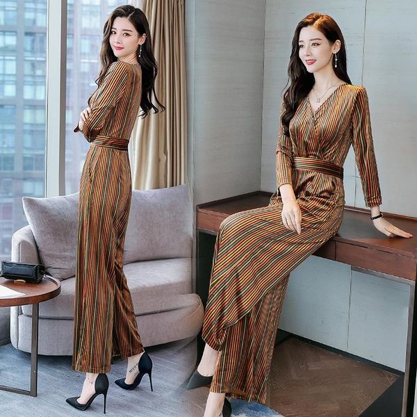 women's jumpsuits & rompers women patchwork vertical striped jumpsuit ladies v-neck one piece overall playsuits long sleeved spring tun, Black;white
women's jumpsuits & rompers women patchwork vertical striped jumpsuit ladies v-neck one piece overall playsuits long sleeved spring tun, Black;white