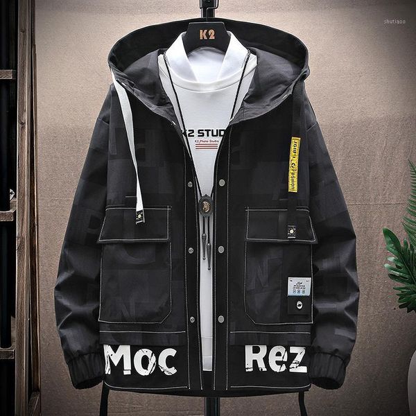 fashion hooded men bomber jacket spring/autumn korea style windbreaker male cargo coat hip hop streetwear clothes oversized men's jacke, Black;brown
fashion hooded men bomber jacket spring/autumn korea style windbreaker male cargo coat hip hop streetwear clothes oversized men's jacke, Black;brown
