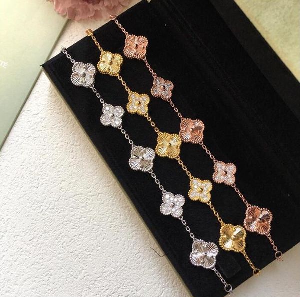 2021 crystal four leaf clover color bracelets & bangle letter love charm diamond jewelry for women girls luxury designer jewelry, Black
2021 crystal four leaf clover color bracelets & bangle letter love charm diamond jewelry for women girls luxury designer jewelry, Black