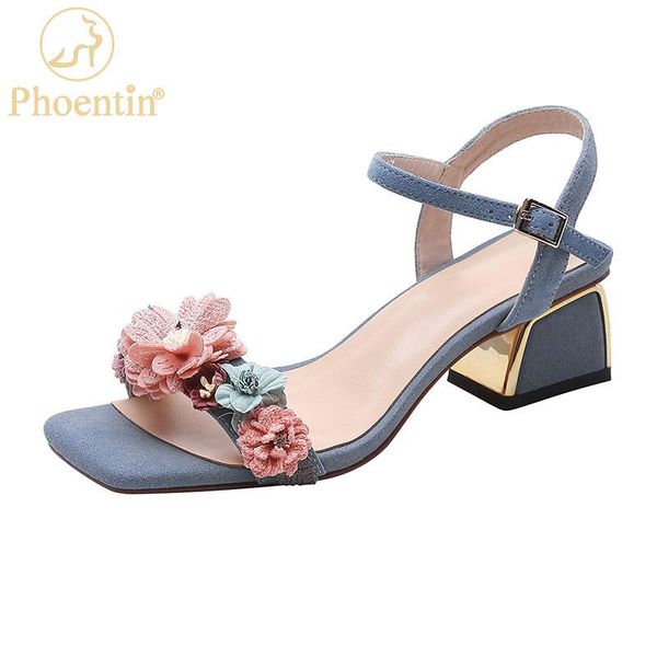 dress shoes phoentin fashion sweet flowers decoration women sandals summer square toe high heels elegant sheep suede party ft1590, Black
dress shoes phoentin fashion sweet flowers decoration women sandals summer square toe high heels elegant sheep suede party ft1590, Black