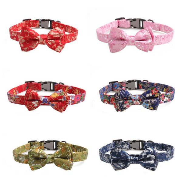 adjustable dog collar with bowtie small bandana cat bow scarf necklace for puppy accessories collars & leashes
adjustable dog collar with bowtie small bandana cat bow scarf necklace for puppy accessories collars & leashes