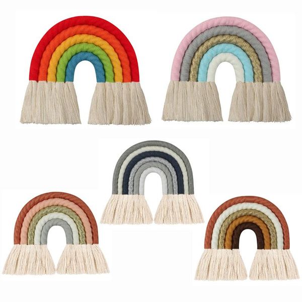decorative objects & figurines nordic style hand-woven rainbow tapestry children room household wall hanging decorations decor pendant l siz
decorative objects & figurines nordic style hand-woven rainbow tapestry children room household wall hanging decorations decor pendant l siz
