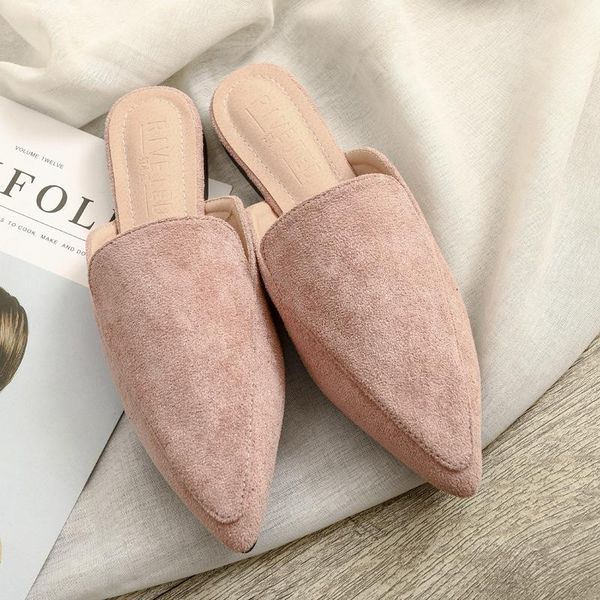 spring 2021 pointed-head cool semi-slippers women's buns flat-bottomed wear casual large-size muller shoes slippers, Black
spring 2021 pointed-head cool semi-slippers women's buns flat-bottomed wear casual large-size muller shoes slippers, Black