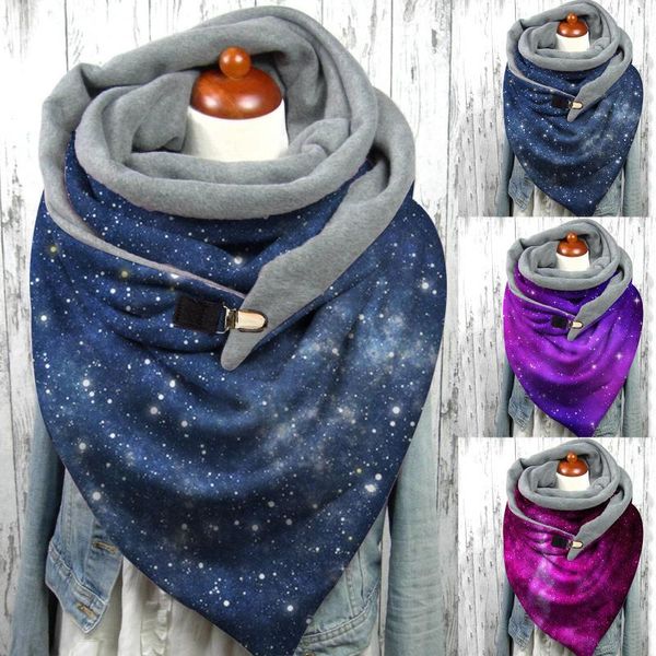 scarves fashion winter women print button soft wrap casual warm shawls pañuelos de mujer para el cuello sjaals voor dames, Blue;gray
scarves fashion winter women print button soft wrap casual warm shawls pañuelos de mujer para el cuello sjaals voor dames, Blue;gray