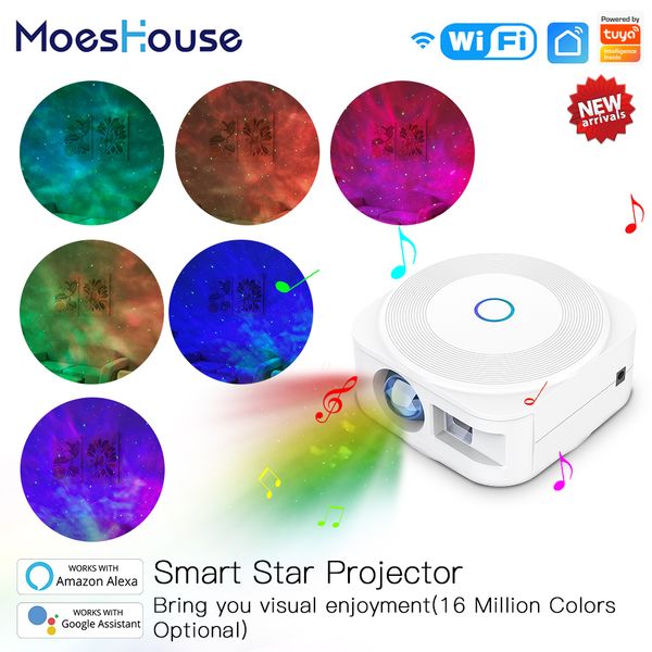 wifi tuya smart star projector galaxy laser starry sky projector waving night light colorful app wireless control alexa googlehello
wifi tuya smart star projector galaxy laser starry sky projector waving night light colorful app wireless control alexa googlehello